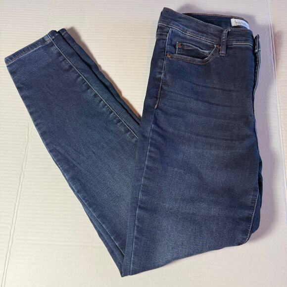 Nicole Miller Jeans 8 Womens High Rise Skinny Blue SOHO Style - Picture 2 of 13